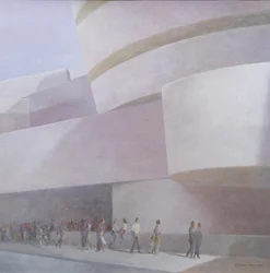 Museu Guggenheim, Nova York, 2004 (acrílico sobre tela)